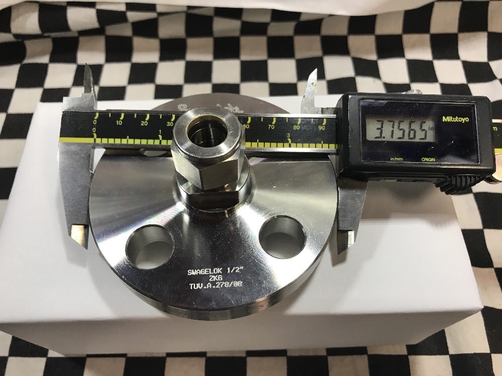 Swagelok ANSI Flange 1/2″ tube, SS-810-F8-300, shipsameday #1215A3