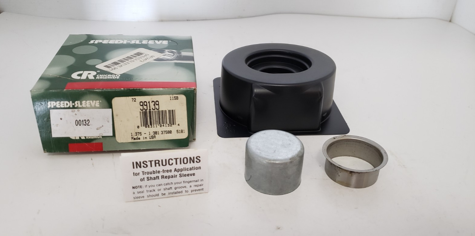 CHICAGO RAWHIDE 99139 SPEEDI SLEEVE SHAFT REPAIR SLEEVE, 1.378″ SHAFT DIA., NIB