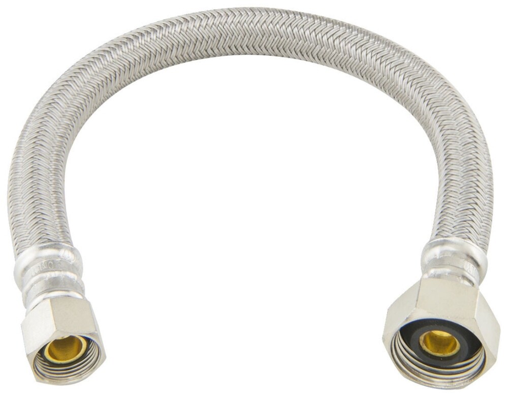BrassCraft B1-36A-F Speedi Plumb Plus 3/8 x 1/2 Faucet Water Connector 36 Inches