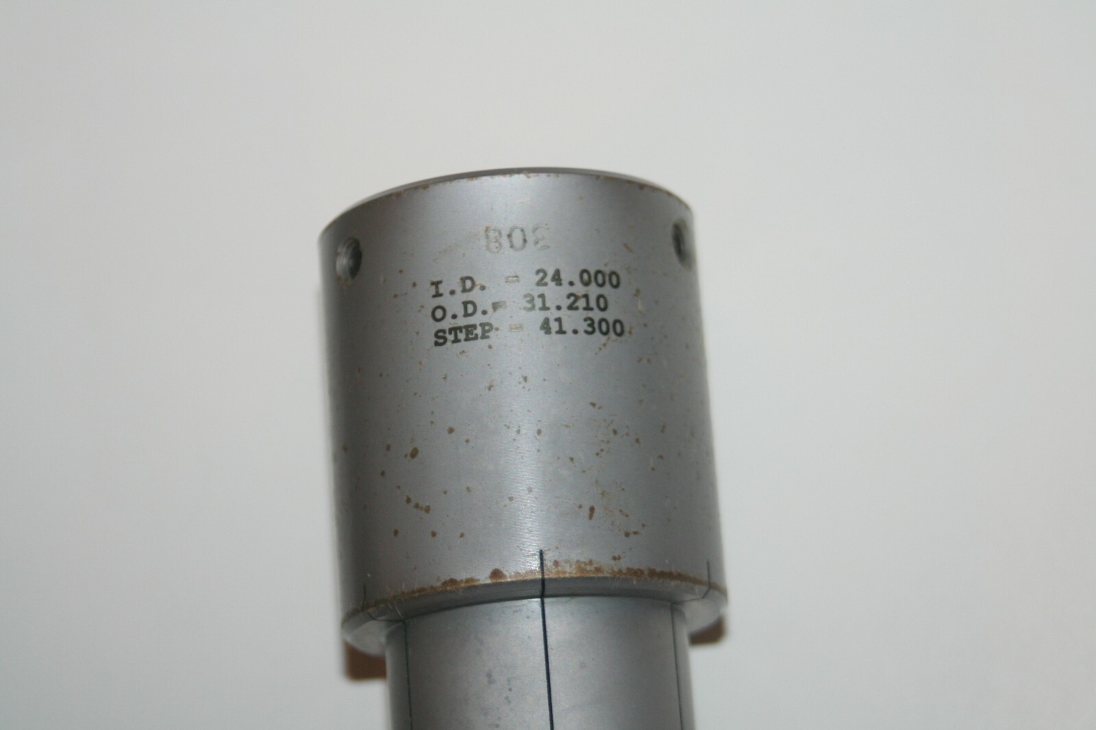 SCHUNK 28000308 Intermediate Sleeve w/Step 24mm ID, 31.210mm OD, 41.300 * NEW *