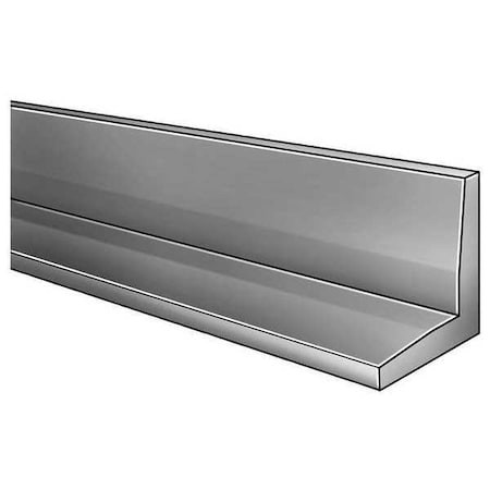 Zoro Select 2Eyv1 Angle,Al,6061,1/4 In T,3 In Leg,4 Ft L
