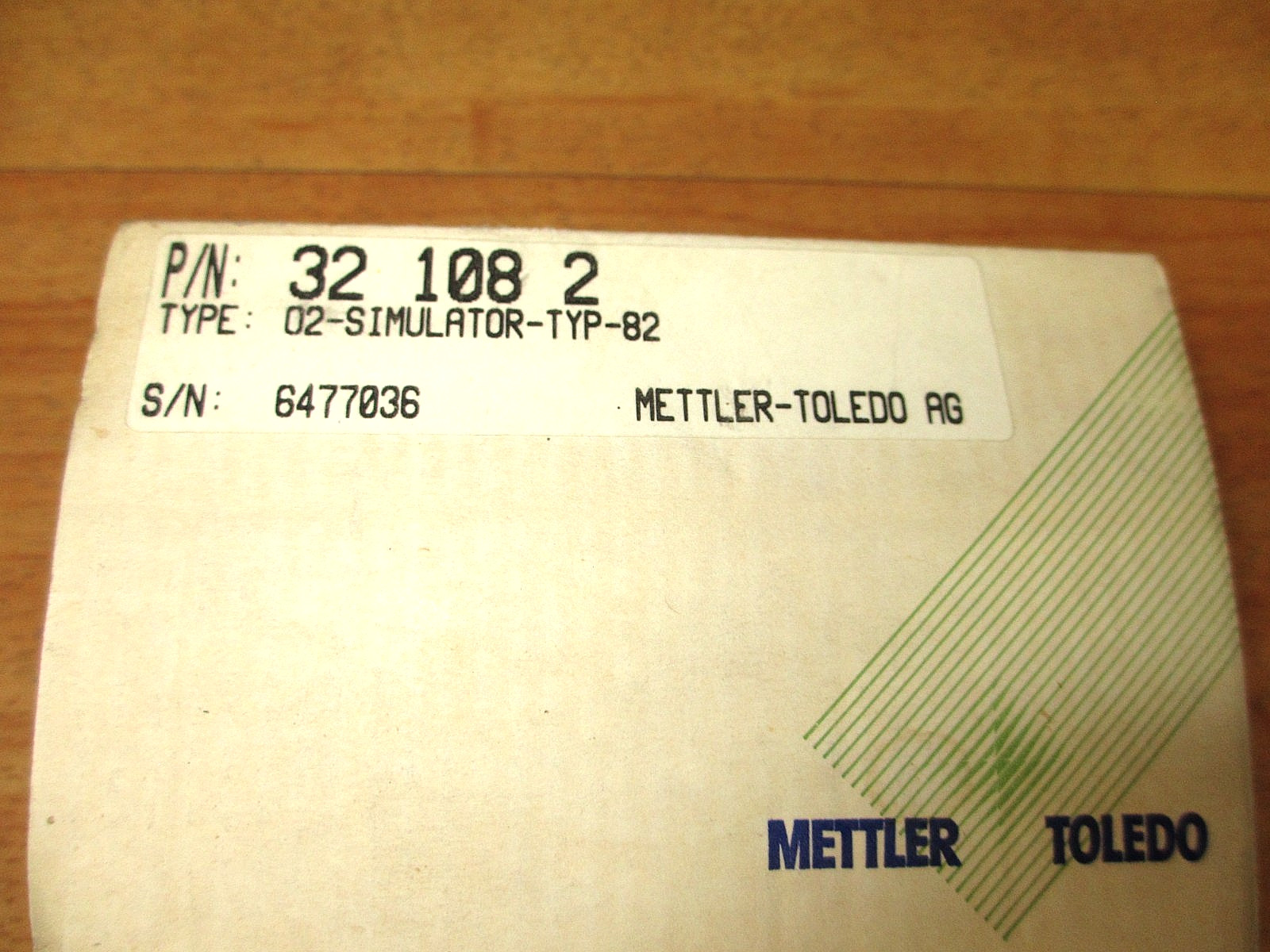 Mettler Toledo 321082 *NEW OLD STK* O2 Simulator