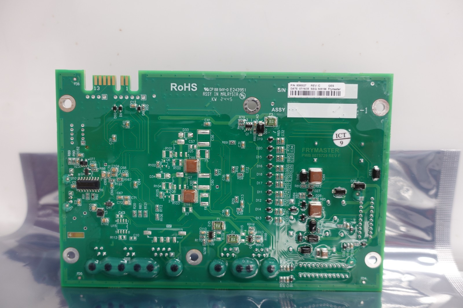 PCBA, SIB COBRA SYST INTRFCE W/SOFTWARE (8080027B)