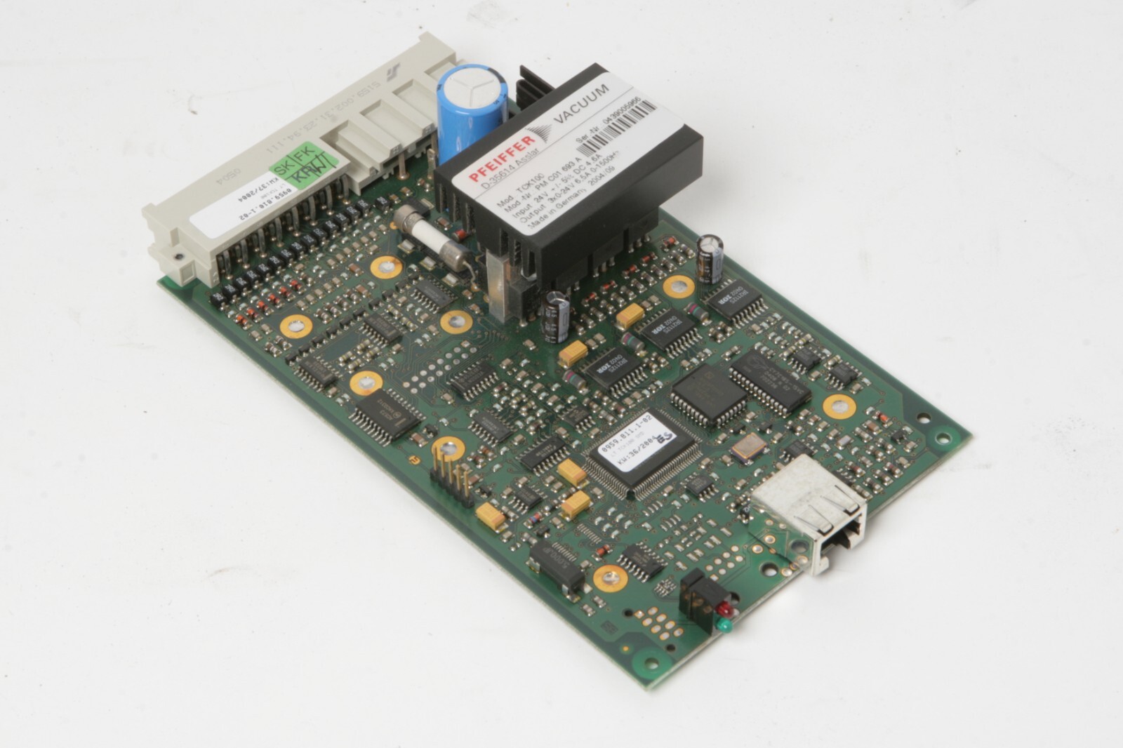 Thermo Pfeiffer Thermostar GSD 301 T3 TCK100 / Vacuum Controller PCB PMC01693A
