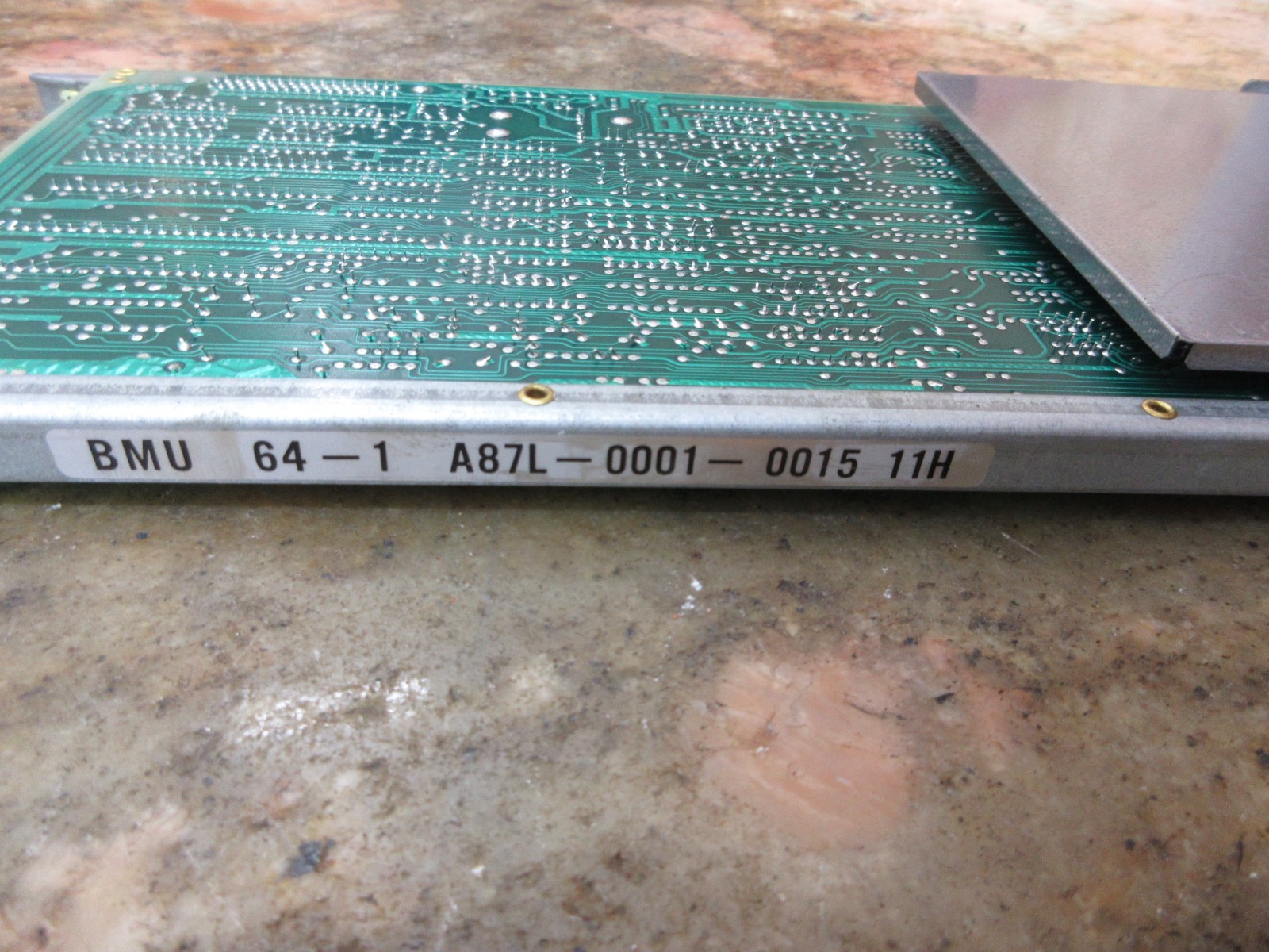 1991 MORI SEIKI L-100H HITACHI FANUC BUBBLE MEMORY BOARD A87L-0001-0015 11H