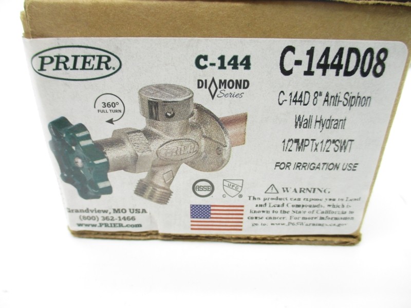 PRIER C-144D08 8″ NSMP