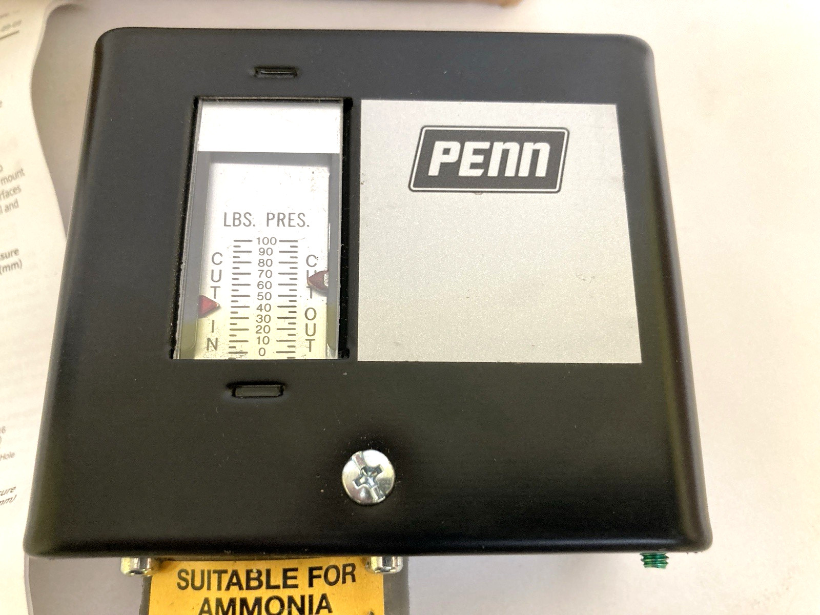 PENN JOHNSON CONTROLS P70CA-4 PRESSURE CONTROL SWITCHNew Open Box FAST SHIP!
