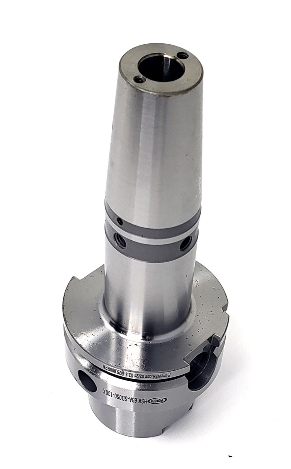 Pioneer HSK 63A-SD050-130X Shrink Fit Holder 0.5″ Bore 25000 RPM New