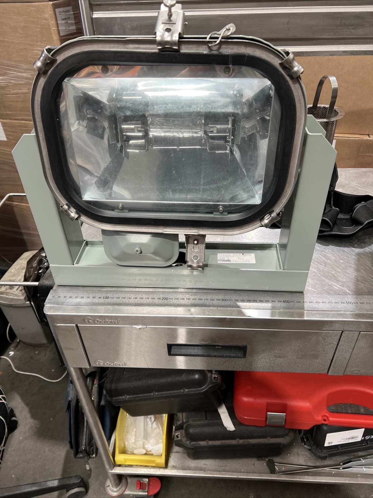 military Versalux halogen light fitting 300 watt N2540 IP67