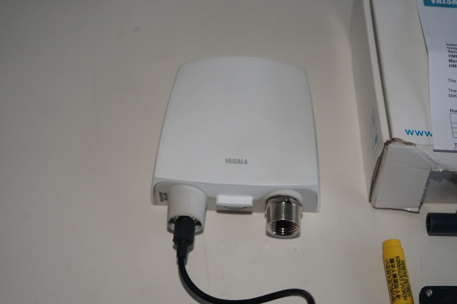 ^ VAISALA Humidity and Temperature Transmitter HMT120 #X7241