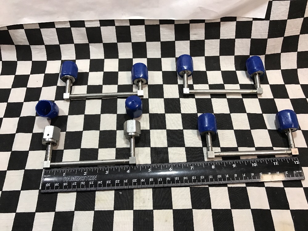 Lot Of 4, ASSY SWAGELOK 1/4″ FVCR X 4.25″ LG, SHIPSAMEDAY#128C7