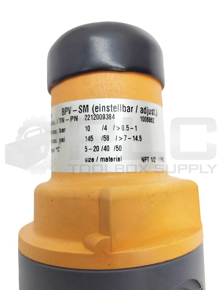 NEW PROMINENT BPV-SM PRESSURE RELIEF VALVE 1006882