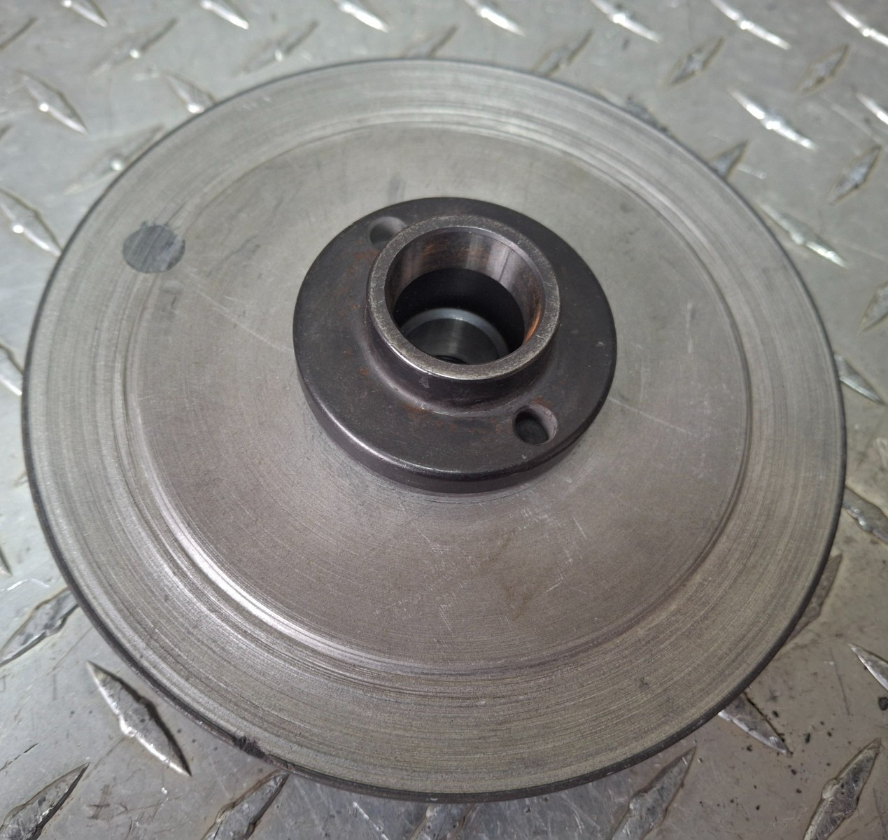 Diamond Radiac Aluminum Grinding Wheel D150 M100 BV 1/8 91874-3