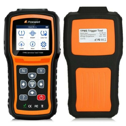 FOXWELL T1000 TPMS Relearn Diagnostic Tool Tire Pressure Sensor Programmer Reset