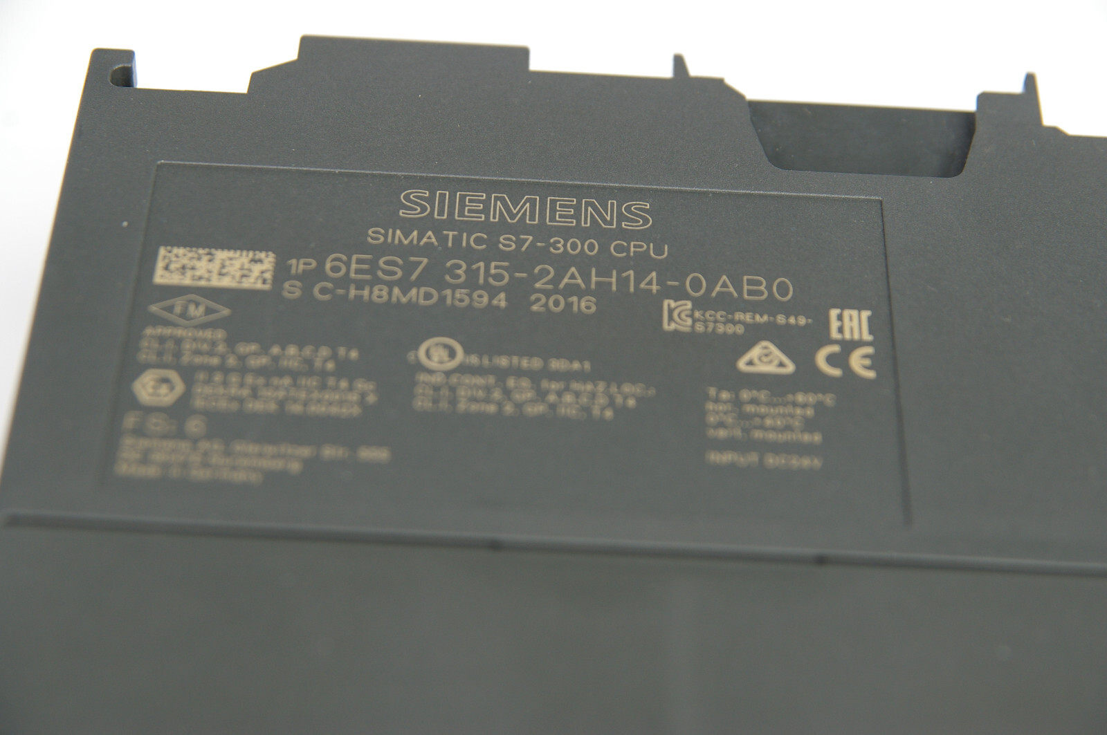 Siemens 6ES7315-2AH14-0AB0 6ES7 315-2AH14-0AB0 CPU 315-2DP SIMATIC S7-300