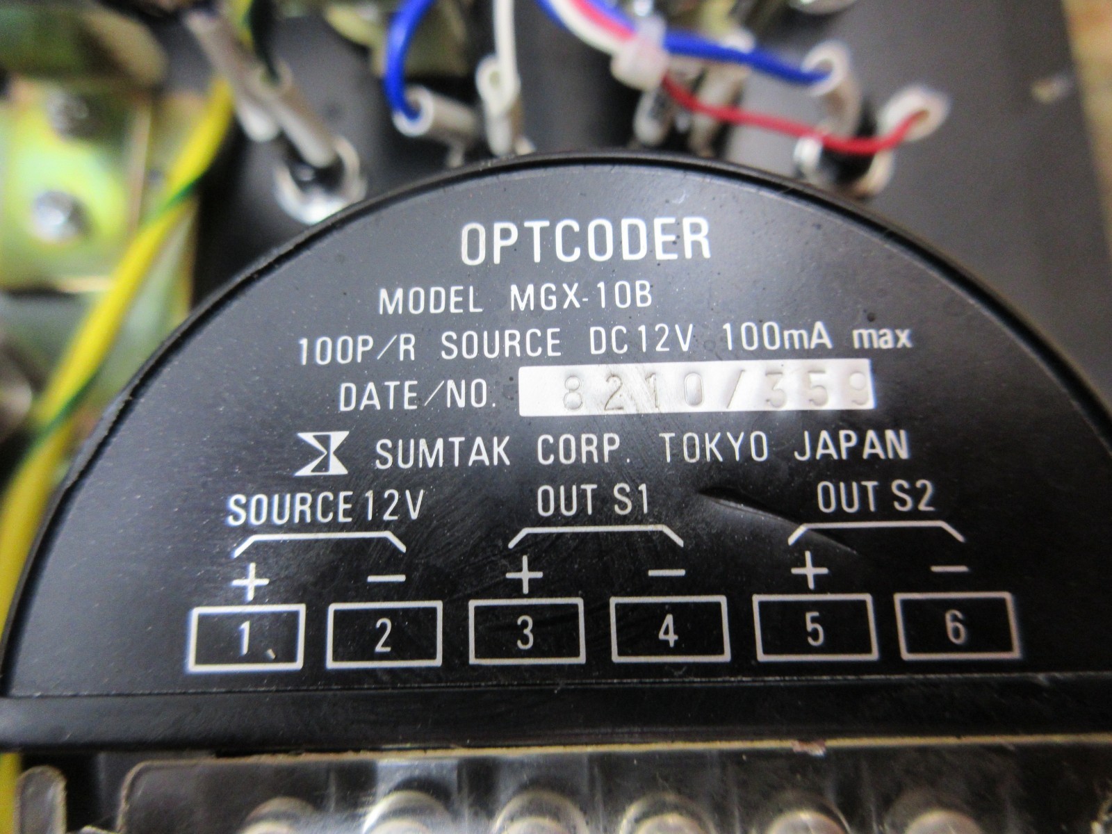 MATSUURA MC-500V2 CNC VERTICAL MILL EN4-00443A MGX-10B OPERATOR CONTROL PANEL