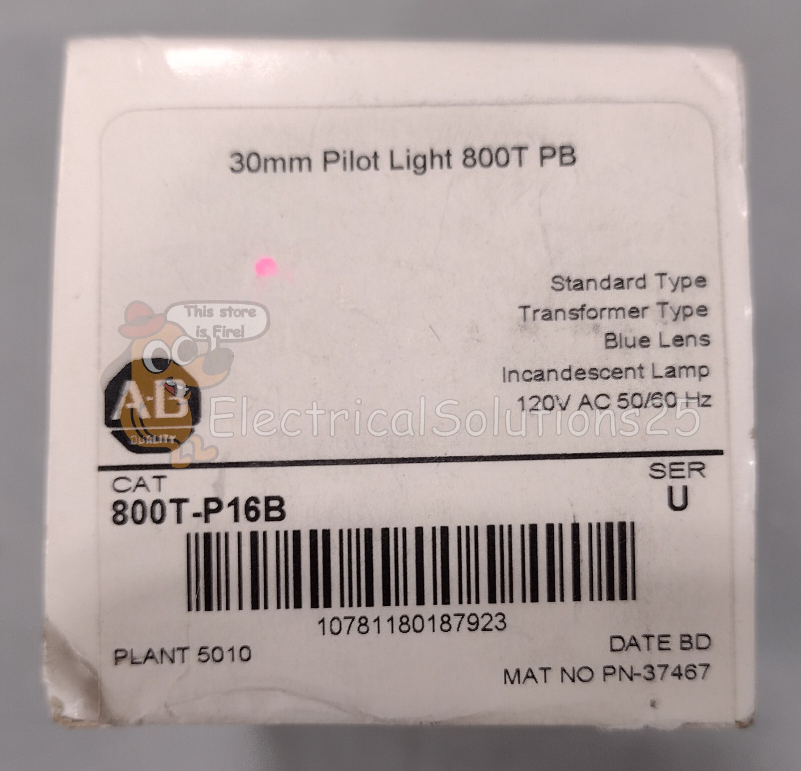 NEW Allen Bradley 800T-P16B Blue Pilot Light Free Shipping