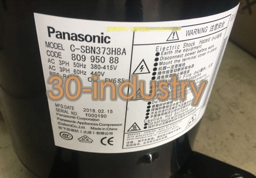 1PCS New Scroll refrigeration compressor C-SBN373H8A