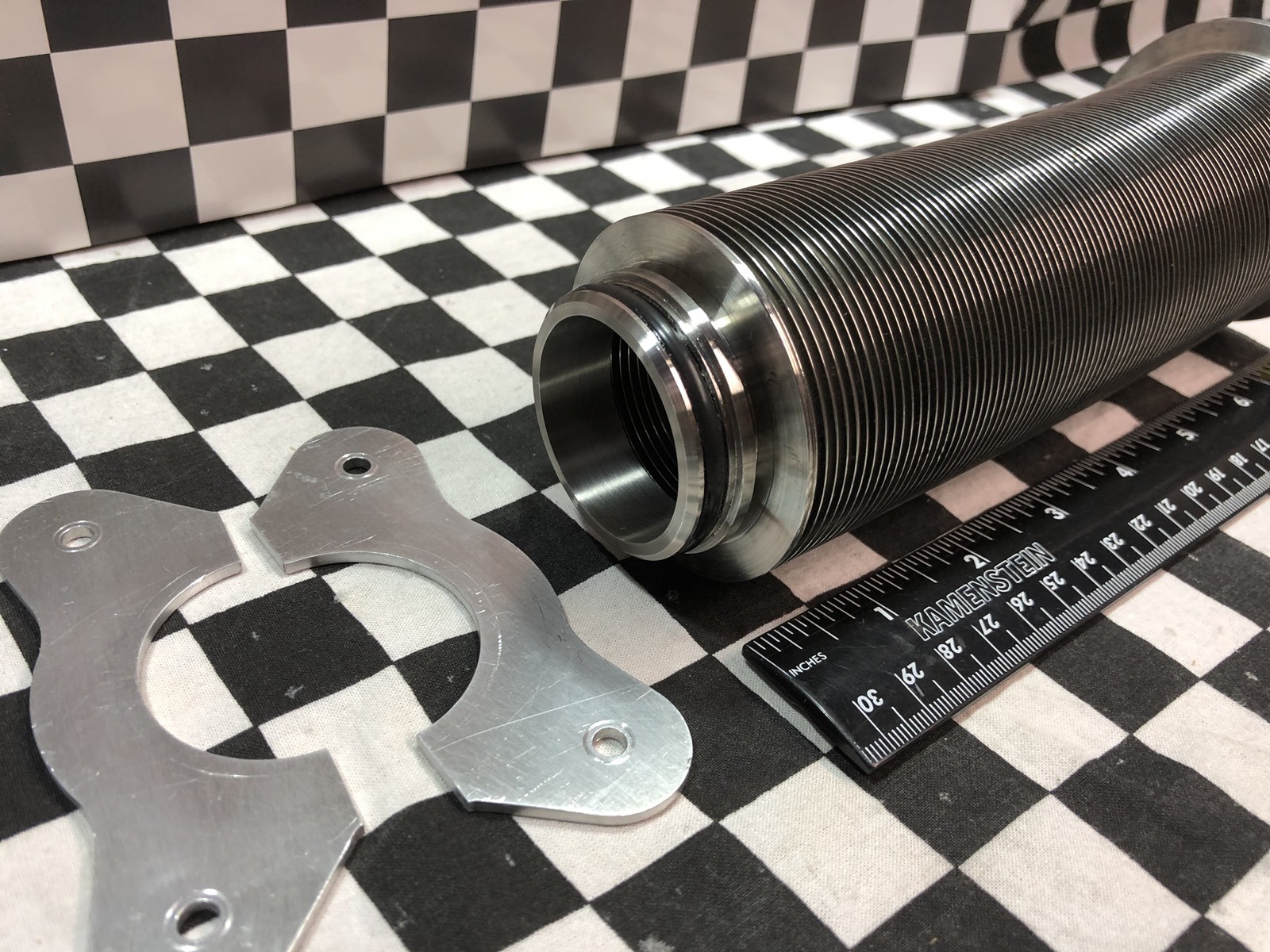 Adapter Welded Bellow Flexible Hose Vacuum KF50 x 7.5″ x .005 THK, SHIPSAMEDAY