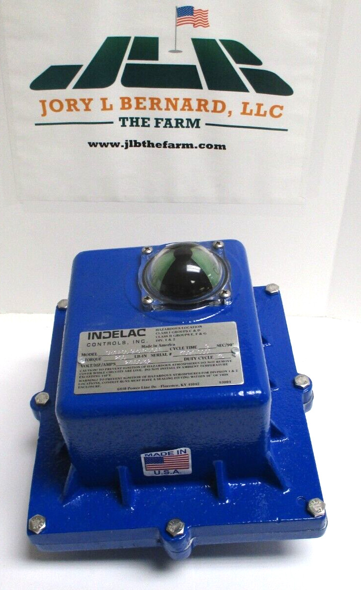 INDELAC ACTUATOR , SR7EF05-9P5VPTXDHT , 200 IN/LB TORQUE