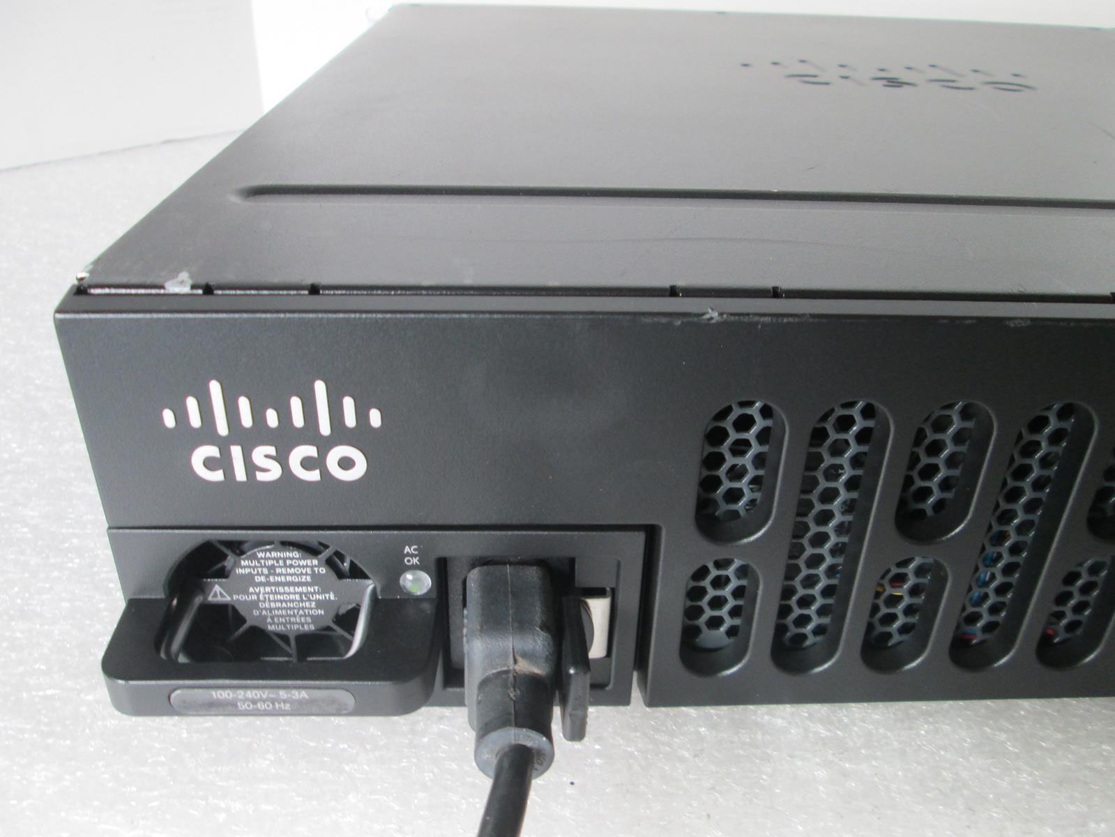 CISCO ISR4451-X/K9 V08 INTEGRATED SERVICE ROUTER WITH RACK EARS