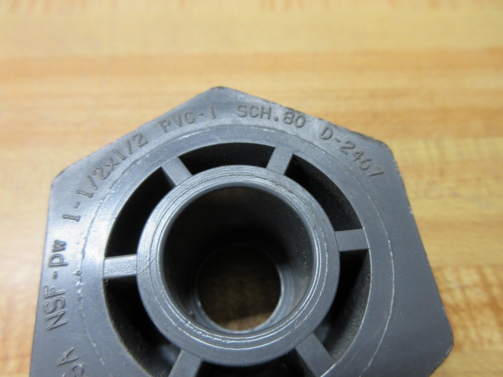 Nibco Chemtrol SCH.80-D-2467 Reducer SCH80 (Pack of 13)