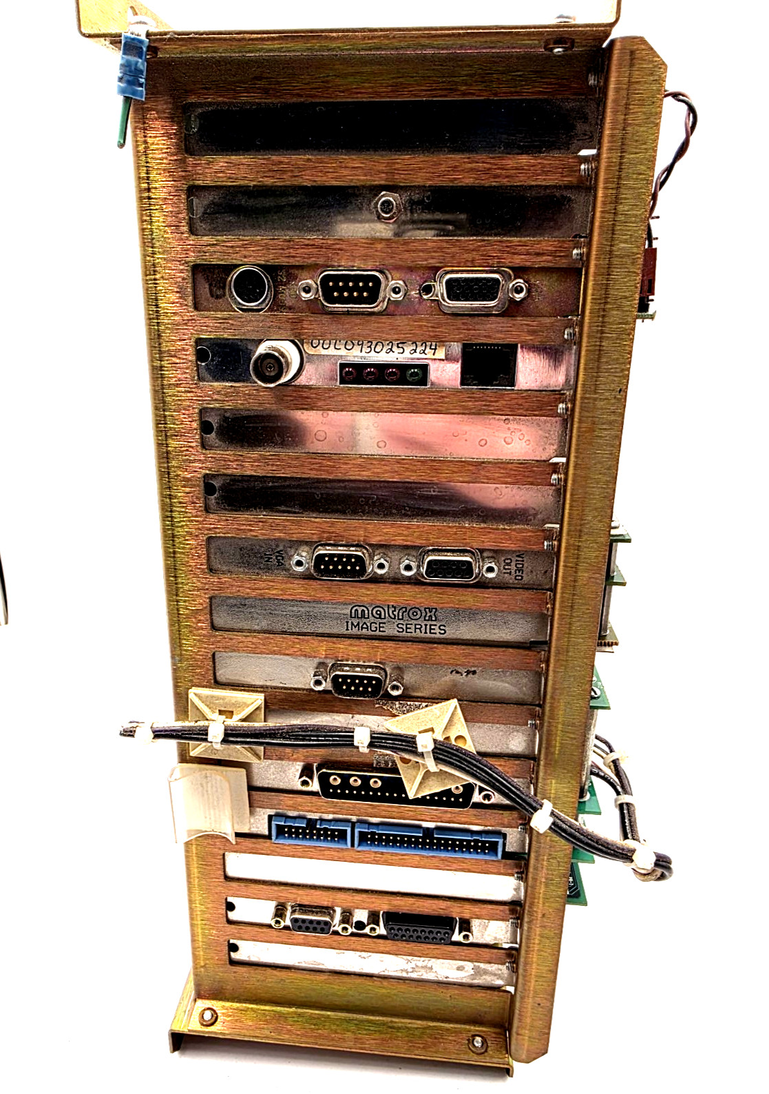 WPC CCR CLC RACK (INDUSTRIAL COMPUTER SOURCE) MODEL OEMC-15 (SEE DESCRIPTION)