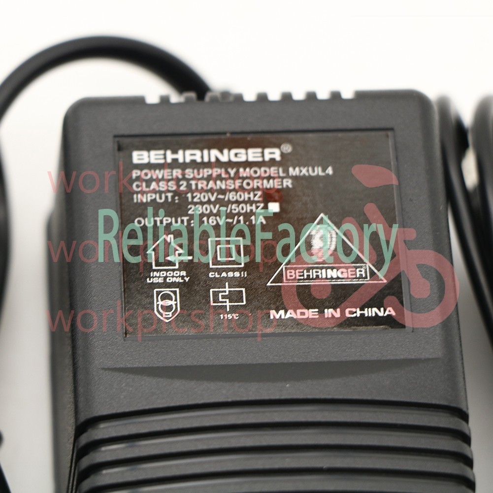 1PC NEW FOR BEHRINGER XENYX1002B MXB1002 UBB1002 Mixer Power Supply Adapter 110V
