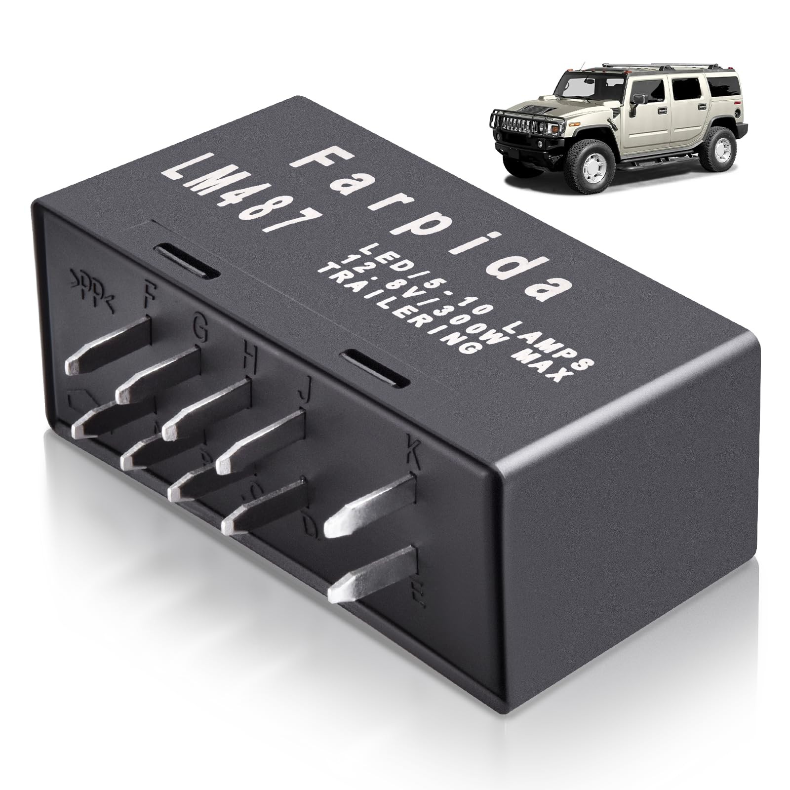 LM487 10383321 15764135 15231201 LED Flasher Relay Turn Signal Compatible with C