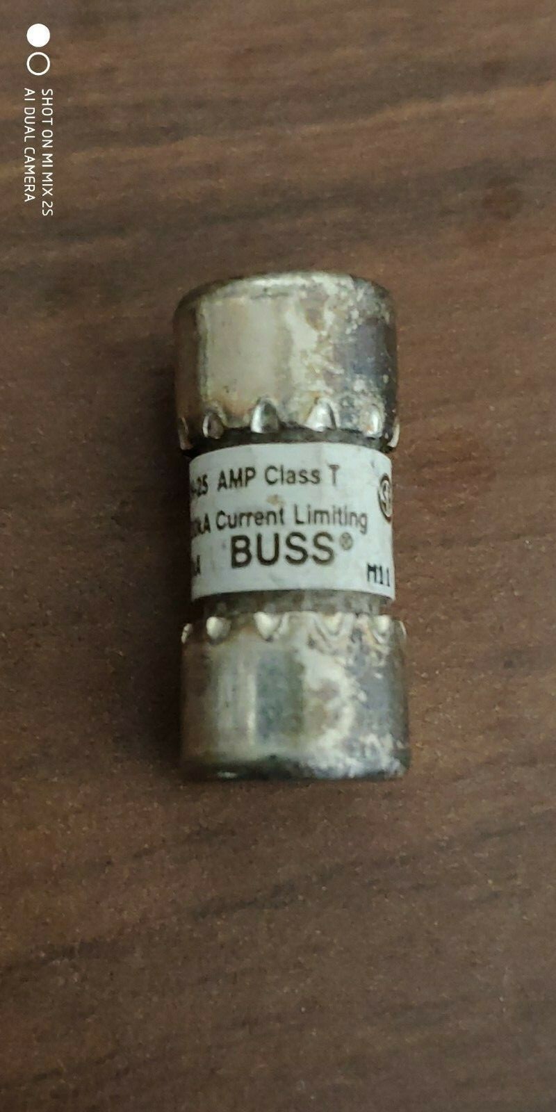 Lot of 10 PIECES OF BUSS JJN-25 AMP T-TRON. Tracked Registered Post