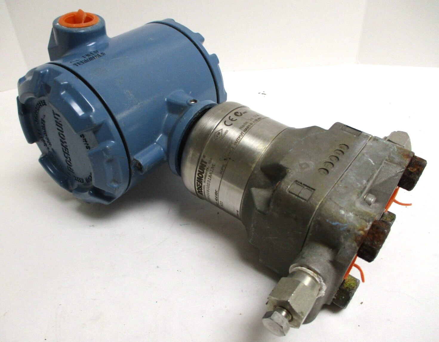 ROSEMOUNT, 3051SFPDS010A6S0800D31AA1A1, TRANSMITTER, 1440 PSI, WEATHERED SURPLUS