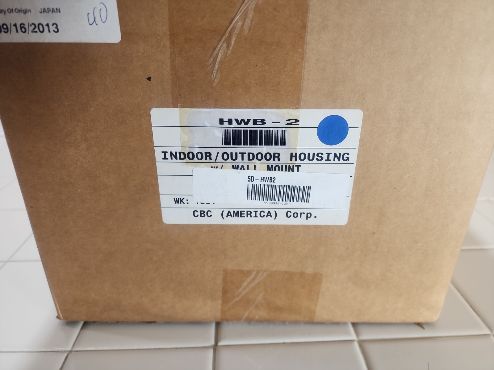 Cbc HWB2-28RA21 Pro-pak Indoor/Outdoor Housing Kit w/ Wall Mount