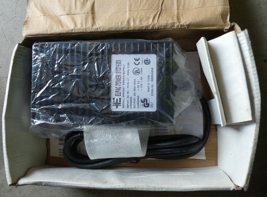 New Elpac Power Supply Model: WRI3021