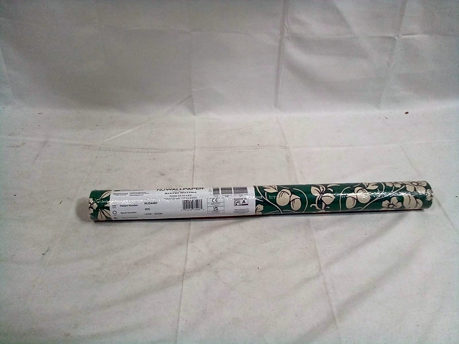 NuWallpaper NUS4480 Emerald Enchanted Peel Stick 20.5in x 18ft