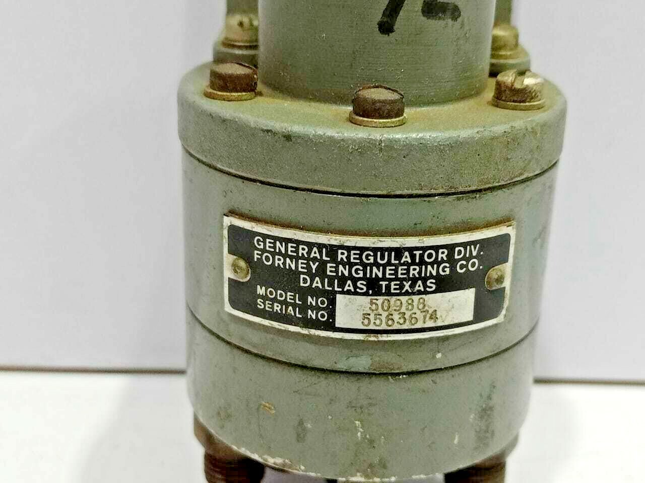 General Regulator Forney Engineering 50988