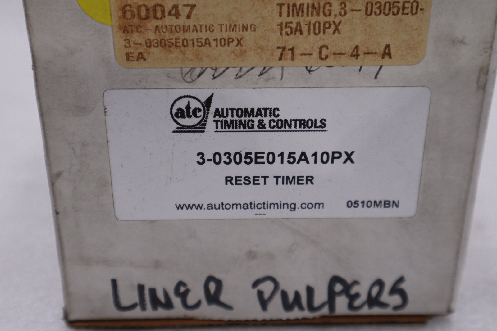 ATC 3-0305E015A10PX TIME DELAY RELAY ANALOG SERIES 305 – STOCK 5620CC
