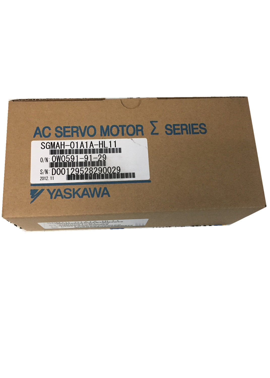 Yaskawa SGMAH-01A1A-HL11 AC SERVO MOTOR 0.91AMP 200V 100W NEW