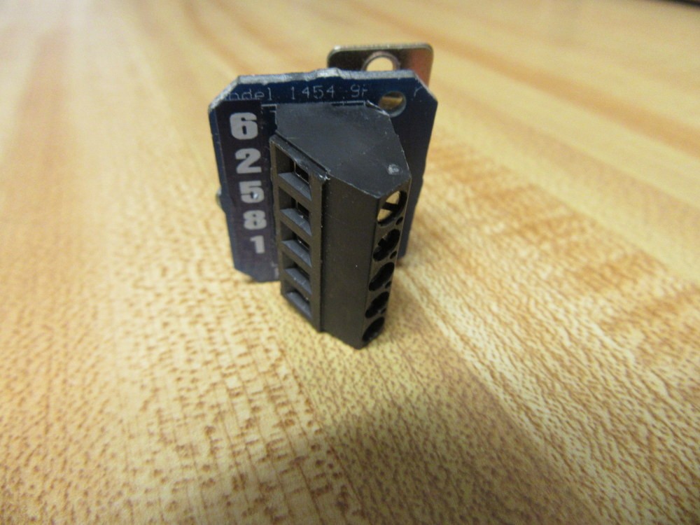 Prosoft 1454-9F Edge Connector Assembly 14549F Black 5 Pin