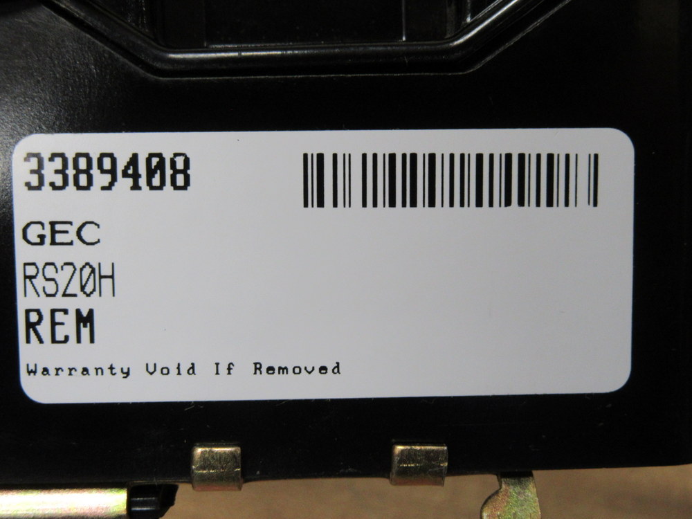 Gec Alsthom RS20H Fuse Holder RS20