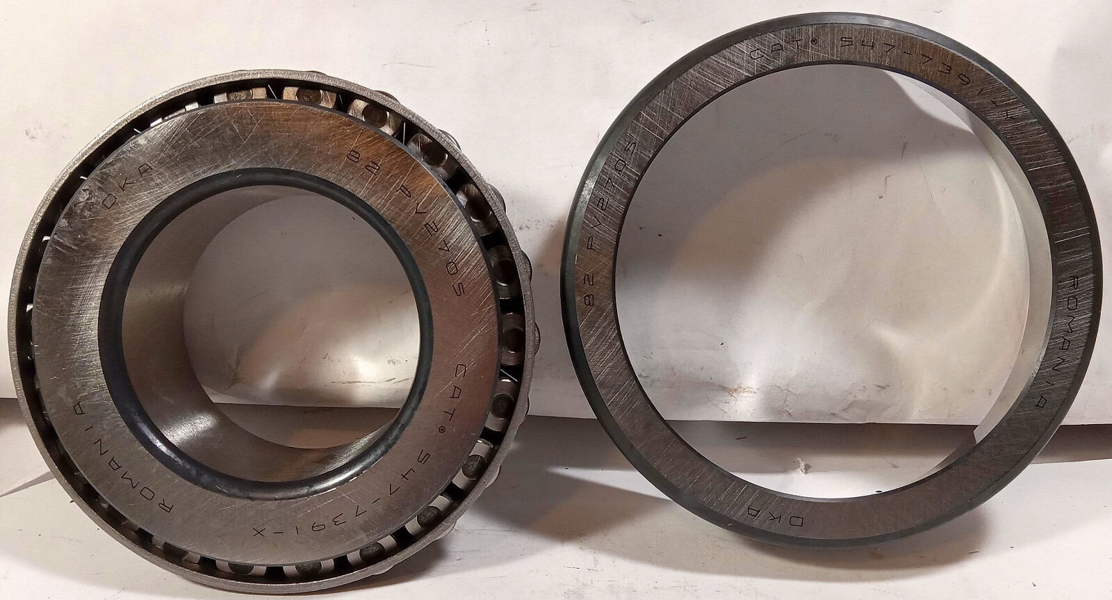 1 NEW CAT 547-7391-X TAPER ROLLER BEARING CONE 547-7391-Y CUP NNB **MAKE OFFER**