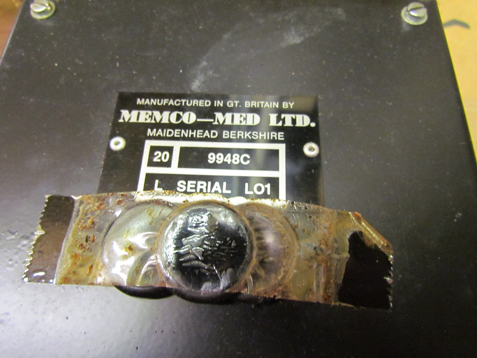 New Old Stock 0048C1 OTIS ELEVATOR COMPANY 1 OFF MEMCO POWER SUPPLY BOX