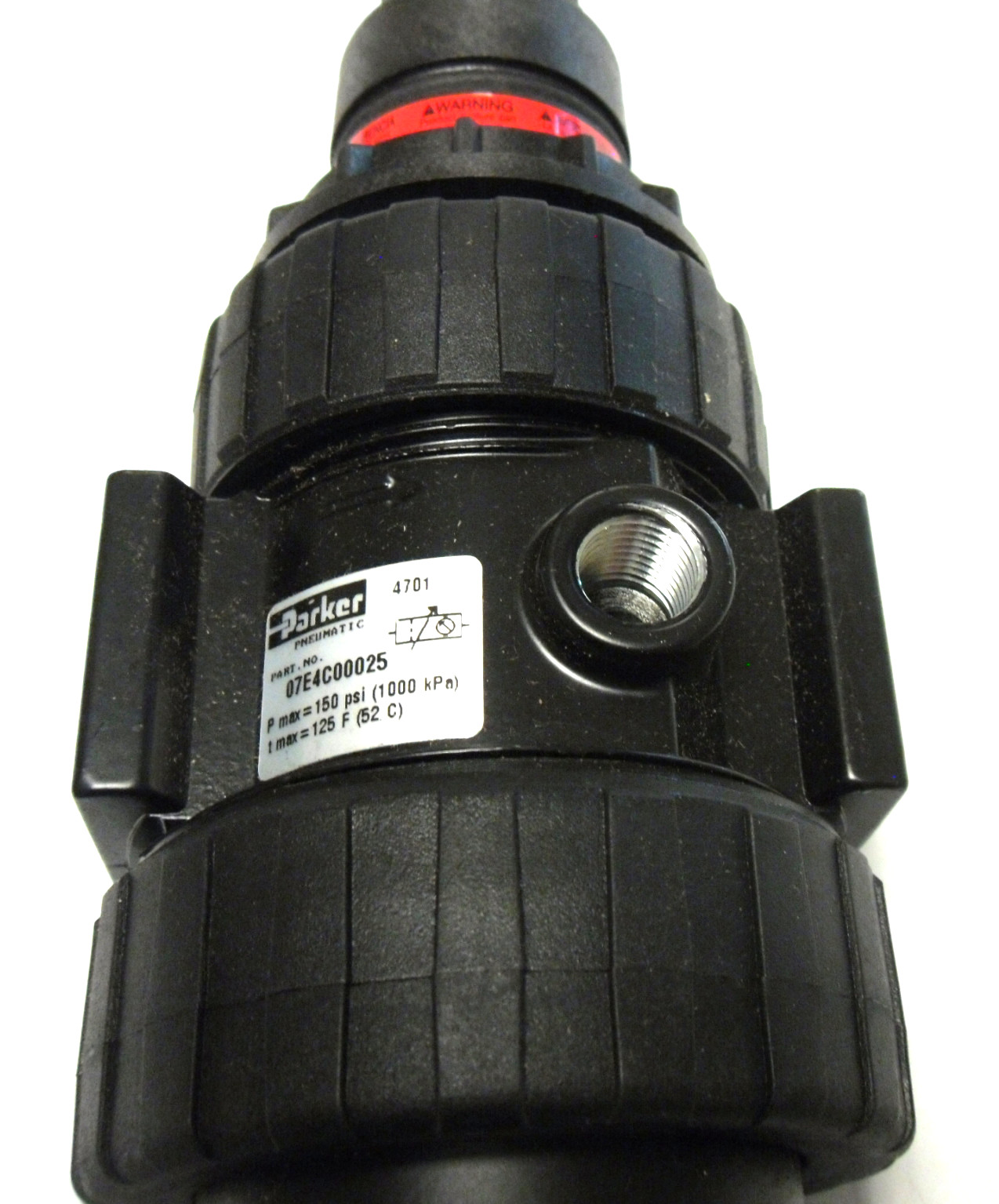 NEW IN BOX PARKER 07E4C00025 FILTER REGULATOR 1/2″ BODY 3/4″ PORTS