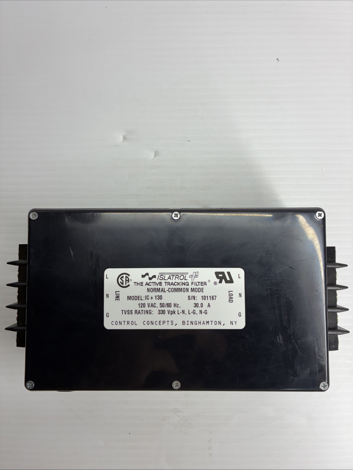 ISLATROL IC + 130 ACTIVE TRACKING FILTER