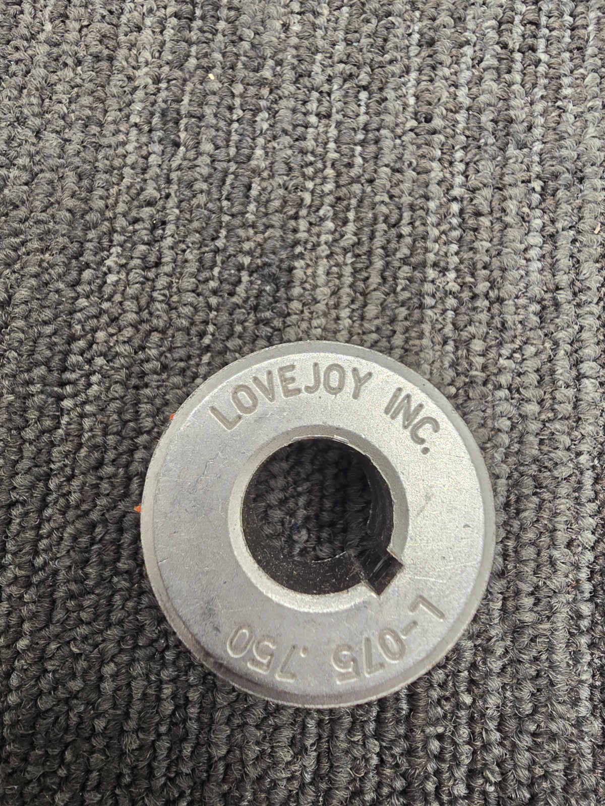 Lovejoy L-075 .750 Jaw Coupling Hub Bore Finished Keyway Heavy Duty 68514410690