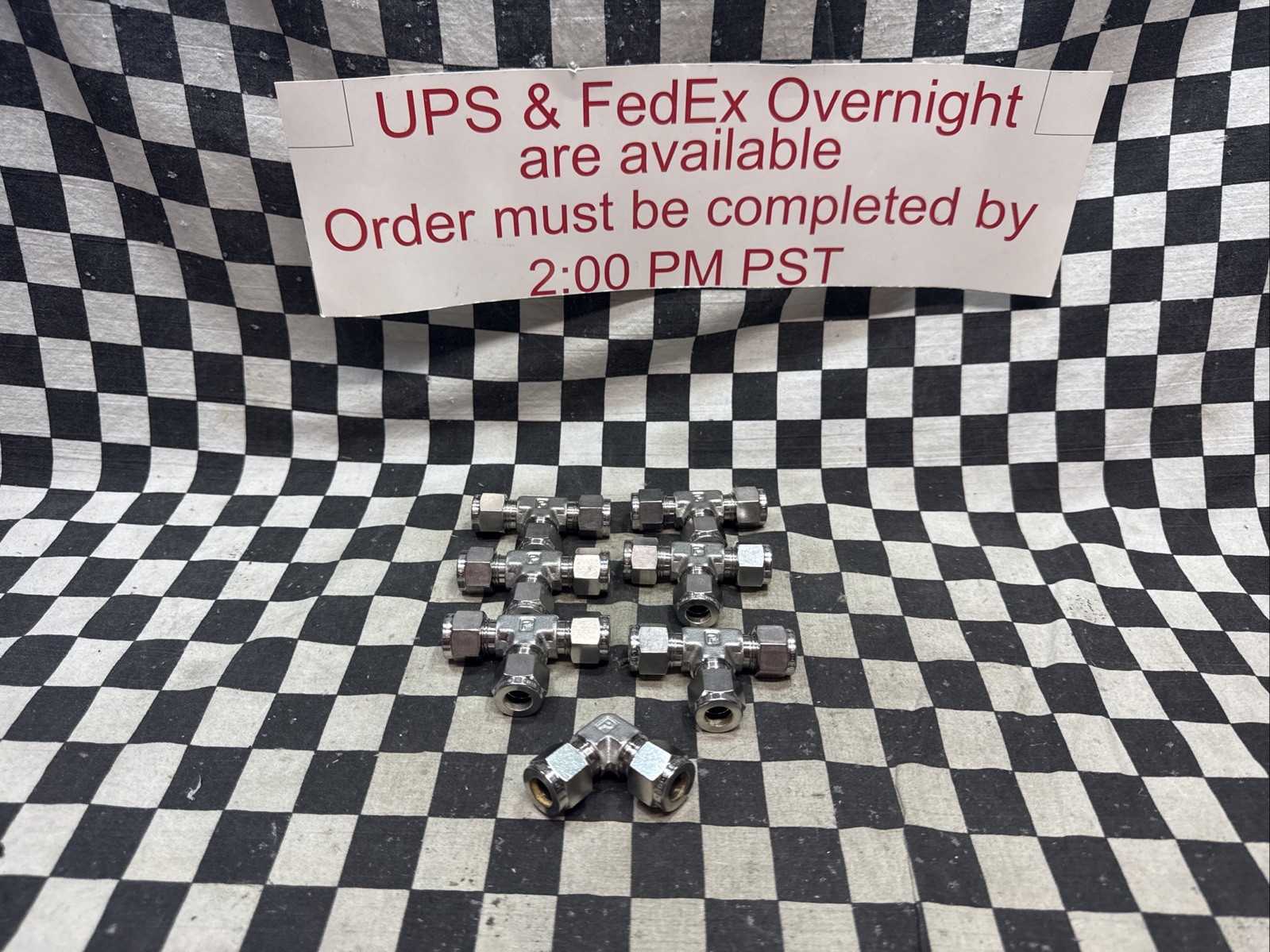 x7, PARKER ELBOW TEE UNION 3/8″, 6ET6-316 6EE6-316, SHIPSAMEDAY#ZB70K