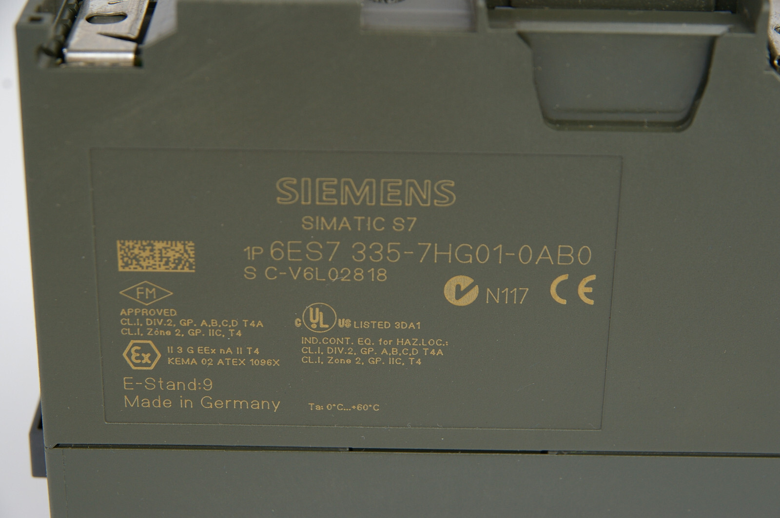 Siemens 6ES7335-7HG01-0AB0 6ES7 335-7HG01-0AB0 Module
