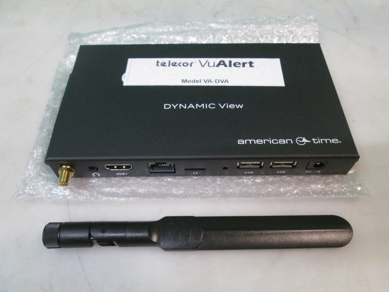 TELECOR VUALERT VA-DVA AMERICAN TIME DYNAMIC VIEW EABOX-PQ1920