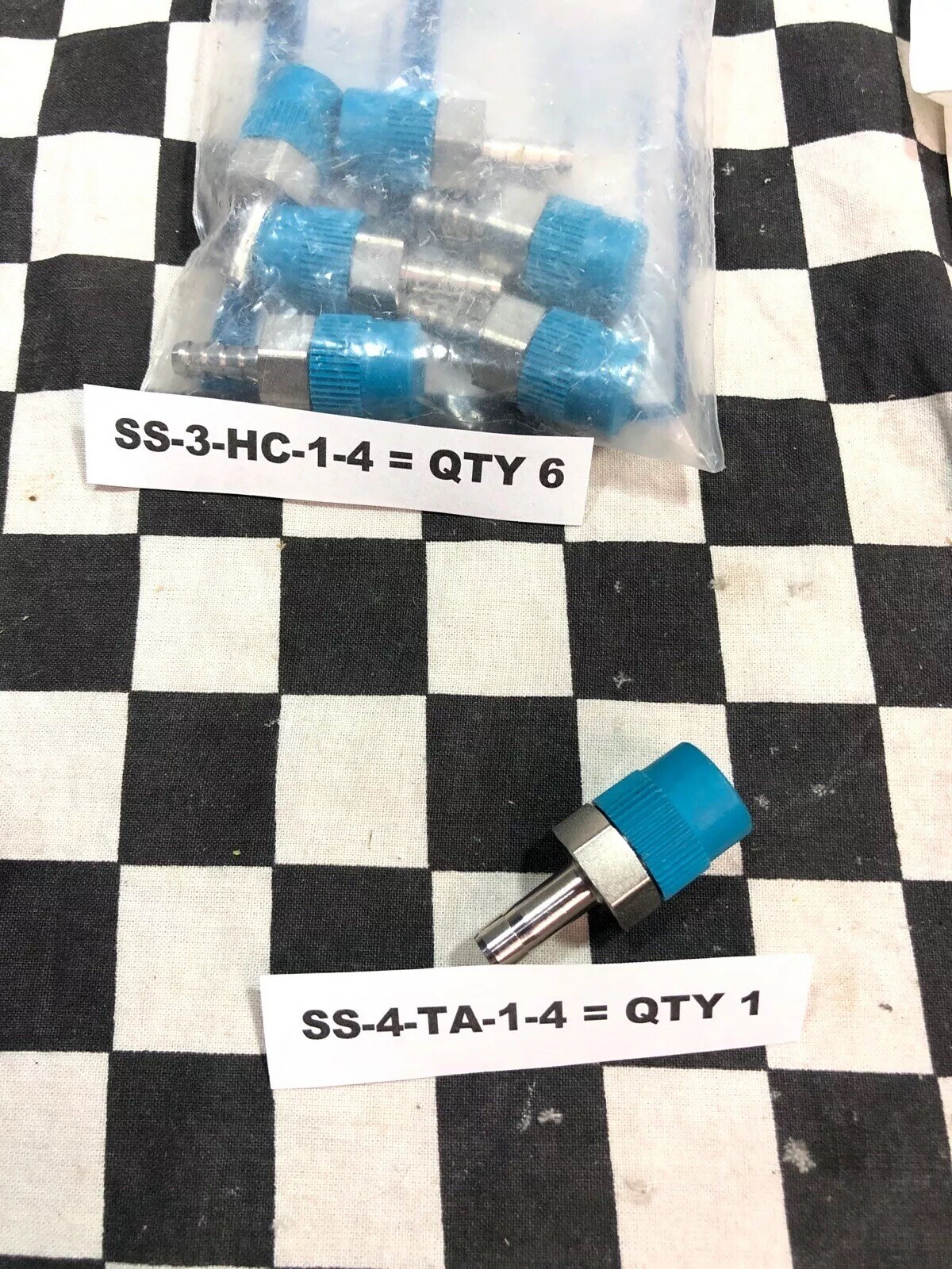 Swagelok Hose Connector SS-4-TA-1-4, SS-3-HC-1-4, SS-2-HC-1-4, SS-2-HC-1-2