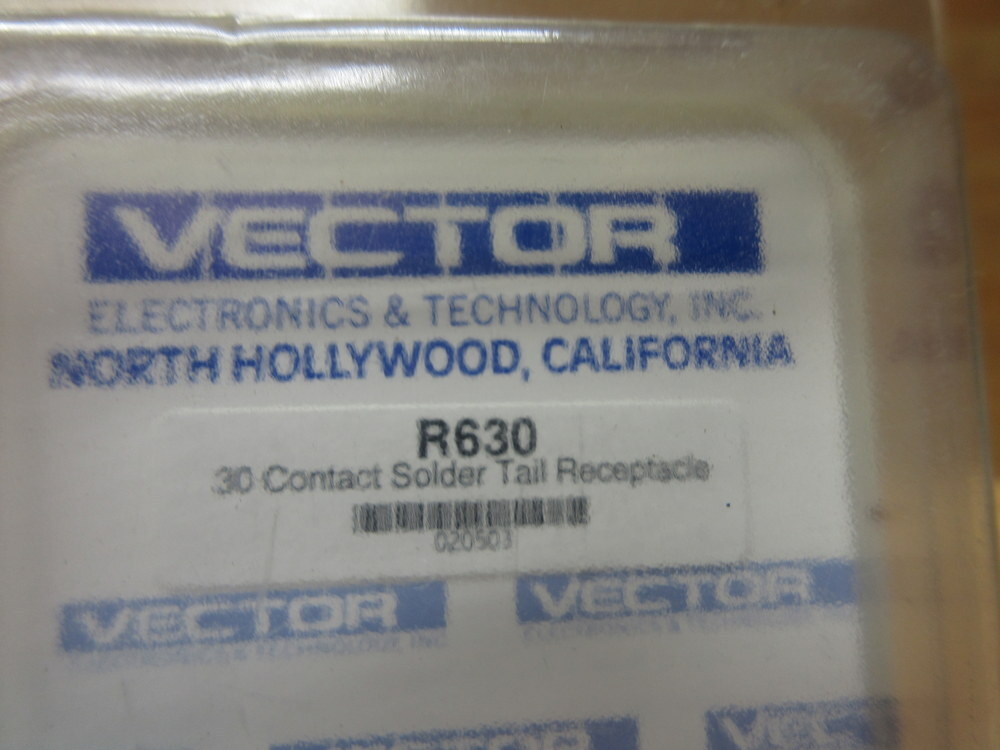 Vector R630 Contact Edge Connector (Pack of 2)