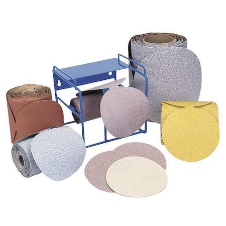 Norton Abrasives 66261131460 Psa Disc Roll,No Hole,5 In,P180g,Alo
